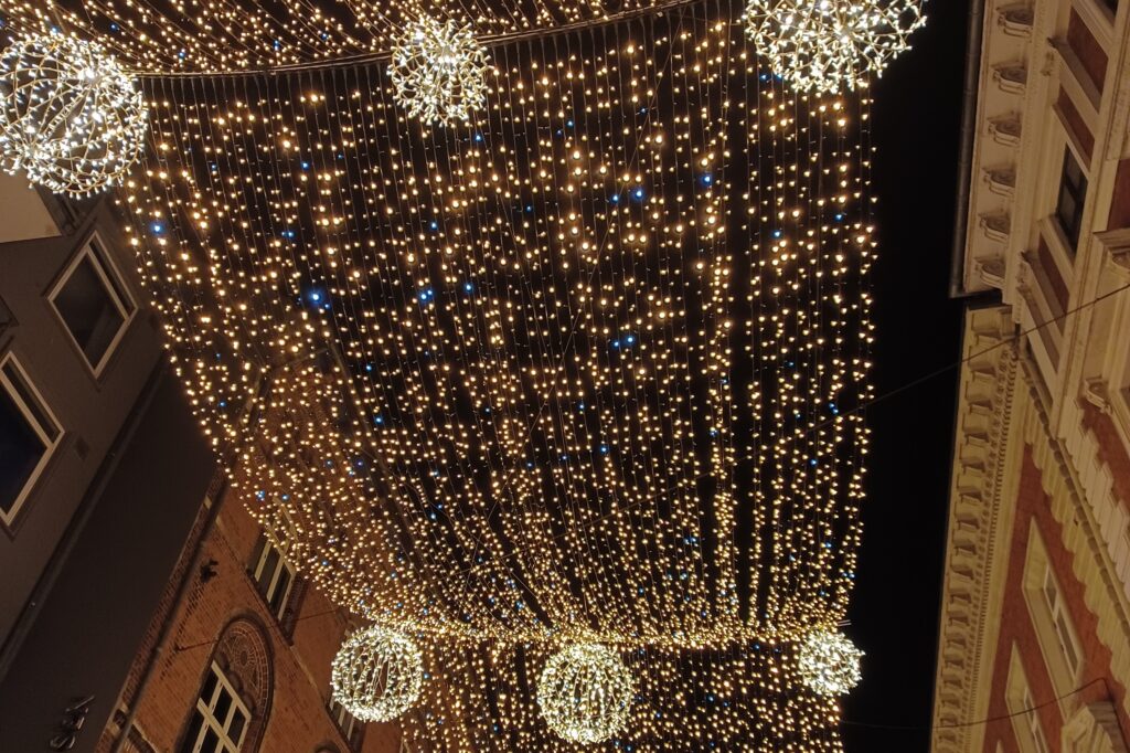 christmas lights in aarhus